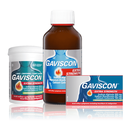 Gaviscon Extra Strength Peppermint Tablets