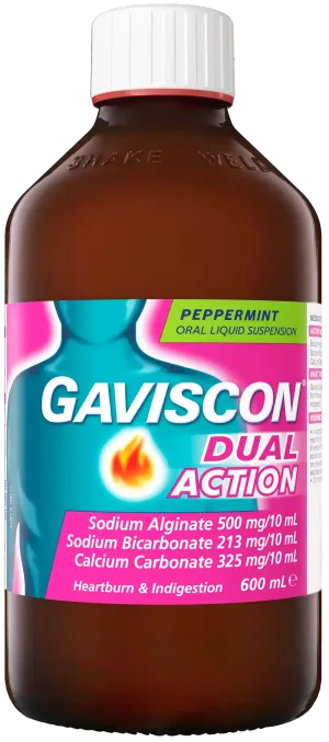 Gaviscon Dual Action Peppermint Liquid